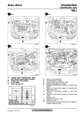 1995–2001 Fiat Bravo, Brava Factory Service Manual (P/N 506.670/01–506.670/22) – preview page 5