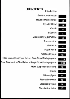 2002-2004 Triumph  Daytona 955i & Speed Triple 955 service manual Preview image 3