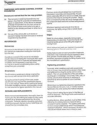 Triumph TT600 Service Manual and Repair Guide Preview image 3