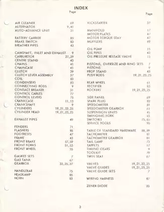 1976-1977 Triumph Bonneville Tiger 750 Parts Catalog - Comprehensive Replacement Guide Preview image 5