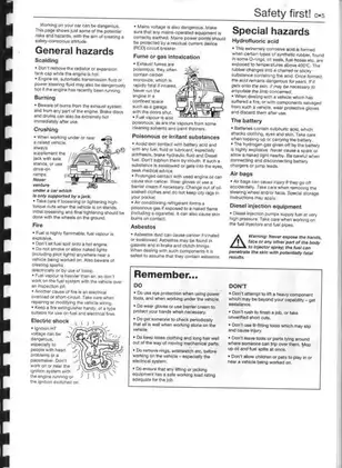 1997-2000 Citroen Xsara repair and service manual Preview image 5