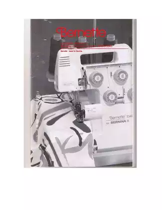 Comprehensive Bernette 334DS/334S Overlocker Manual - Your Ultimate Guide to Perfect Sewing!