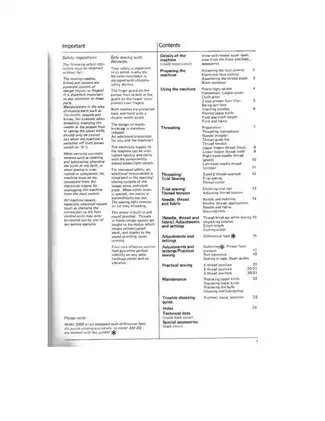 Comprehensive Bernette 334DS/334S Overlocker Manual - Your Ultimate Guide to Perfect Sewing! Preview image 5