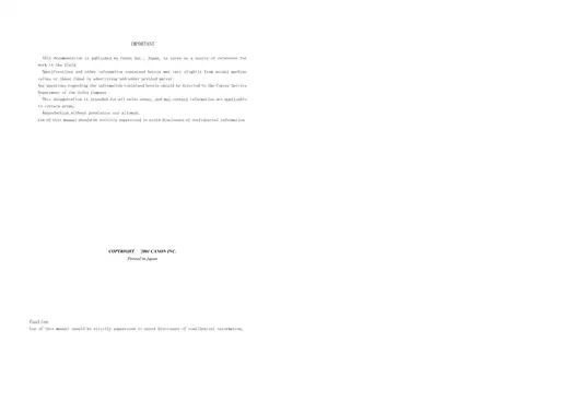 Canon ImageRunner iR1018, iR1019, iR1022, iR1023 Circuit Diagram manual Preview image 3