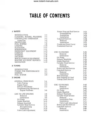 1965-1999 OMC Sterndrive outboard service manual Preview image 1