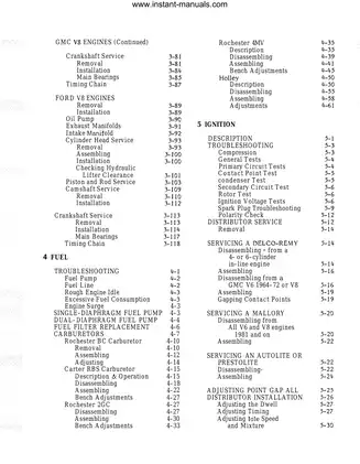 1965-1999 OMC Sterndrive outboard motor service manual Preview image 2