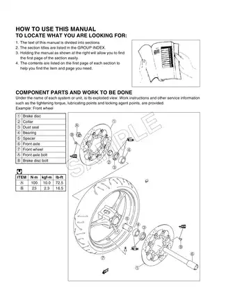 Comprehensive Service Manual for Suzuki GSX-R600 (2006 Model) Preview image 3