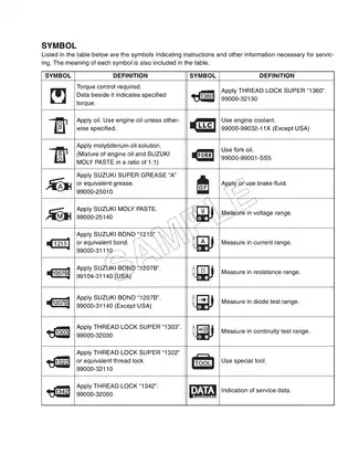 2006-2007 Suzuki GSX-R600 service manual Preview image 4