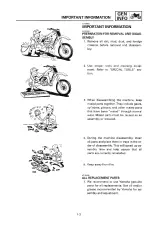 Yamaha WR250Z(K) 1997 Service Manual — Owner's Guide (P/N 5EN-28199-30) – preview page 2