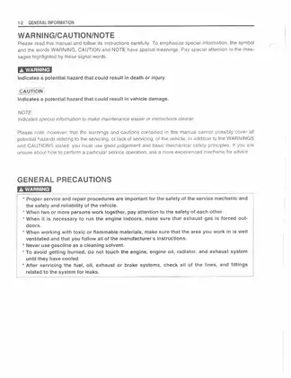 Suzuki LTZ400K3 (2003 Model) Service Manual & Guide Preview image 2