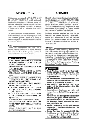 Comprehensive Yamaha TT-R125 Service Manual (2004) Preview image 5
