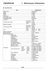 1986–1999 Honda CBR250 Service Manual – preview page 5