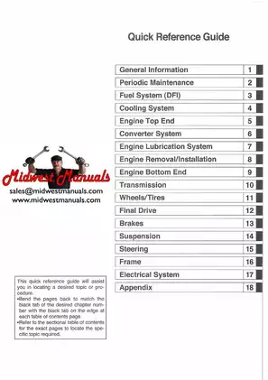 2009-2010 Kawasaki Mule 4010 Trans Gas Service Manual - Complete Maintenance and Repair Guide Preview image 2