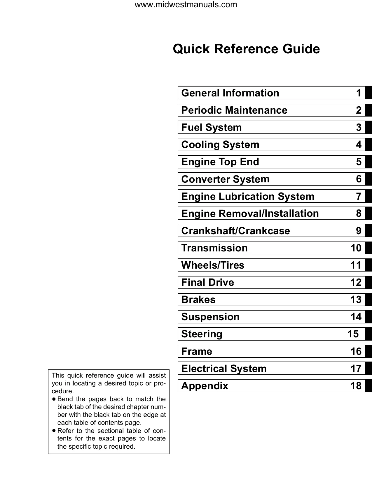 Kawasaki Mule 3010 Diesel Service Manual - Comprehensive Mechanic's Guide Preview image 2
