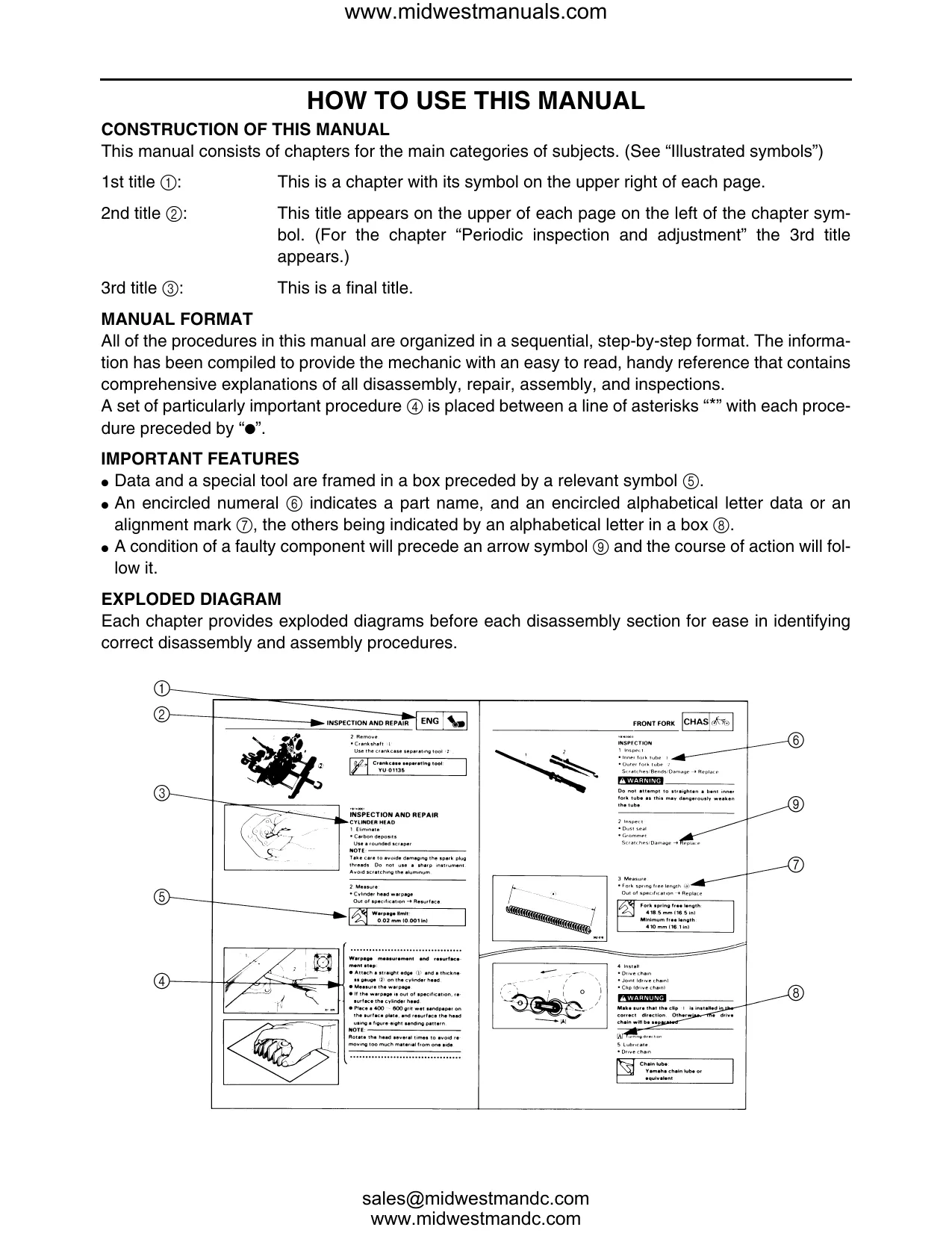 Yamaha YFM350XP Service Manual - Complete Digital Guide for Maintenance and Repair Preview image 3