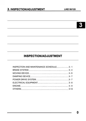LIKE 50/125 Motorcycle Service Manual Preview image 5