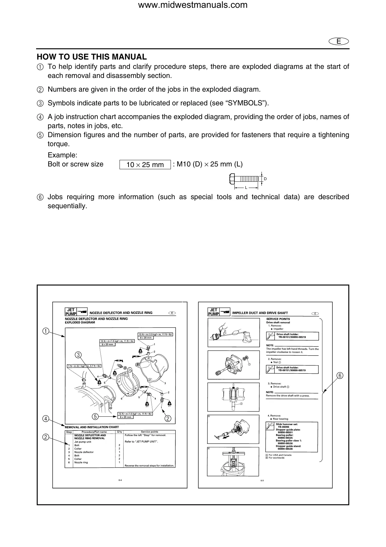 2004-2008 Yamaha FX HO cruiser WaveRunner manual Preview image 4