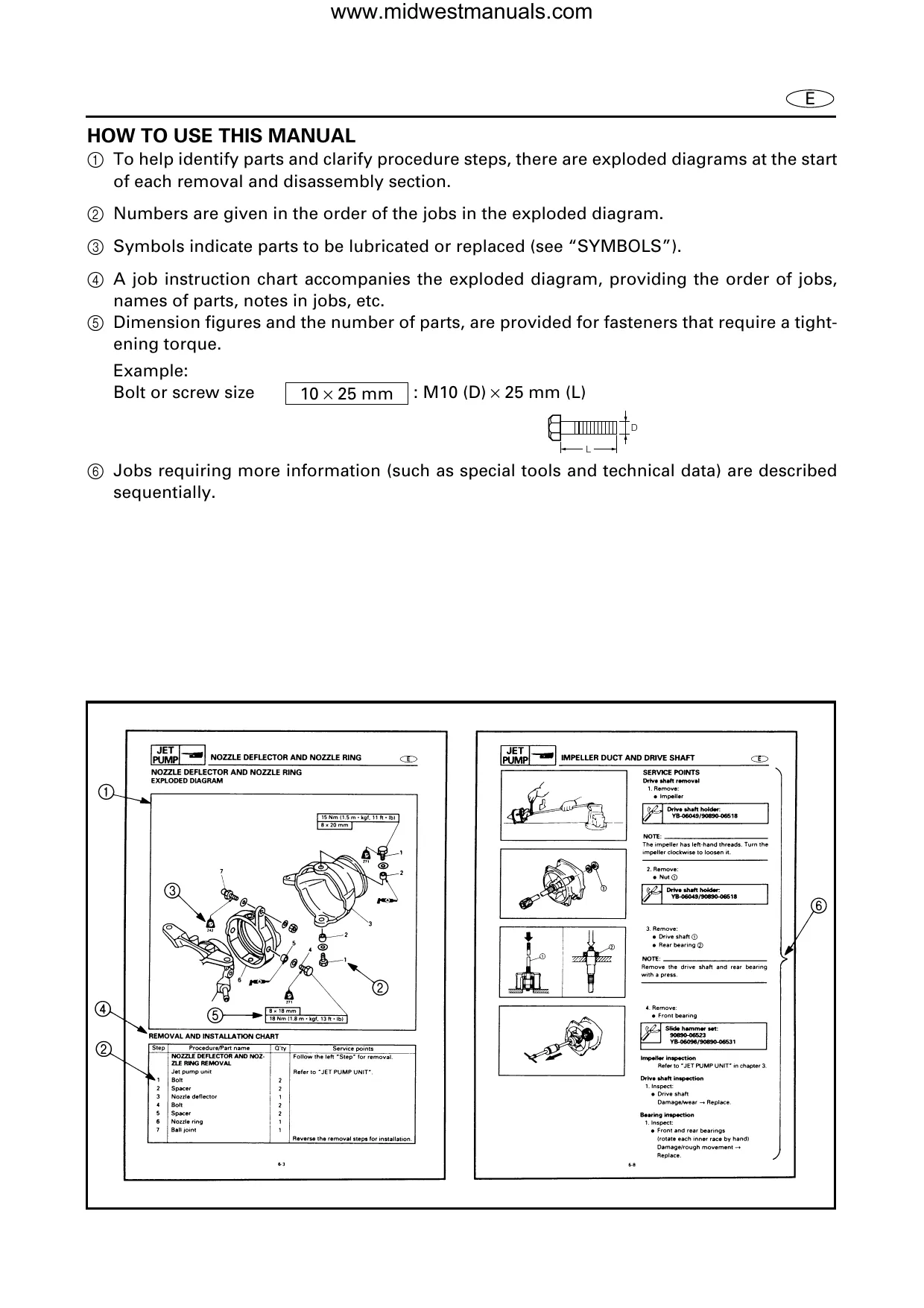 Yamaha Waverunner XL800/XLT800 Service Manual (2000-2004) Preview image 4