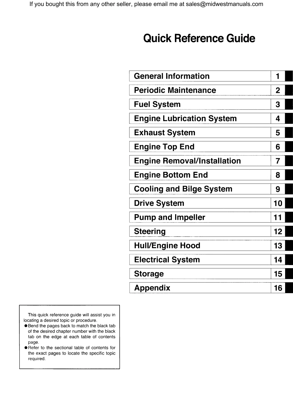 Kawasaki 900 STX Service Manual (2004-2006) - Complete Guide for Owners and Mechanics Preview image 2