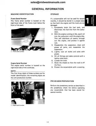 1984-1999 Yamaha Phazer 480 series repair and service manual Preview image 5