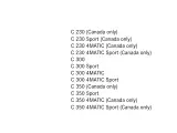 2008 Mercedes C-Class Operator's Manual (P/N 204 584 11 81) – preview page 2