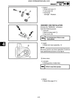 Yamaha Enticer II 410 Snowmobile 1992–1995 Service Manual (P/N 90890-01701) – preview page 7
