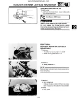 1991–1993 Yamaha Enticer II 570 Snowmobile OEM Service Manual – preview page 2