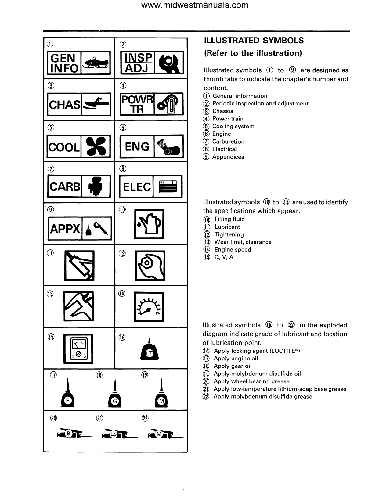 1991-1993 Yamaha Enticer II 570 Snowmobile Service Manual Preview image 2
