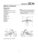 2005–2006 Yamaha TT-R125 / TT-R125E / TT-R125LW / TT-R125LWE Owner's Service Manual (P/N 1B2-F8199-81) – preview page 3