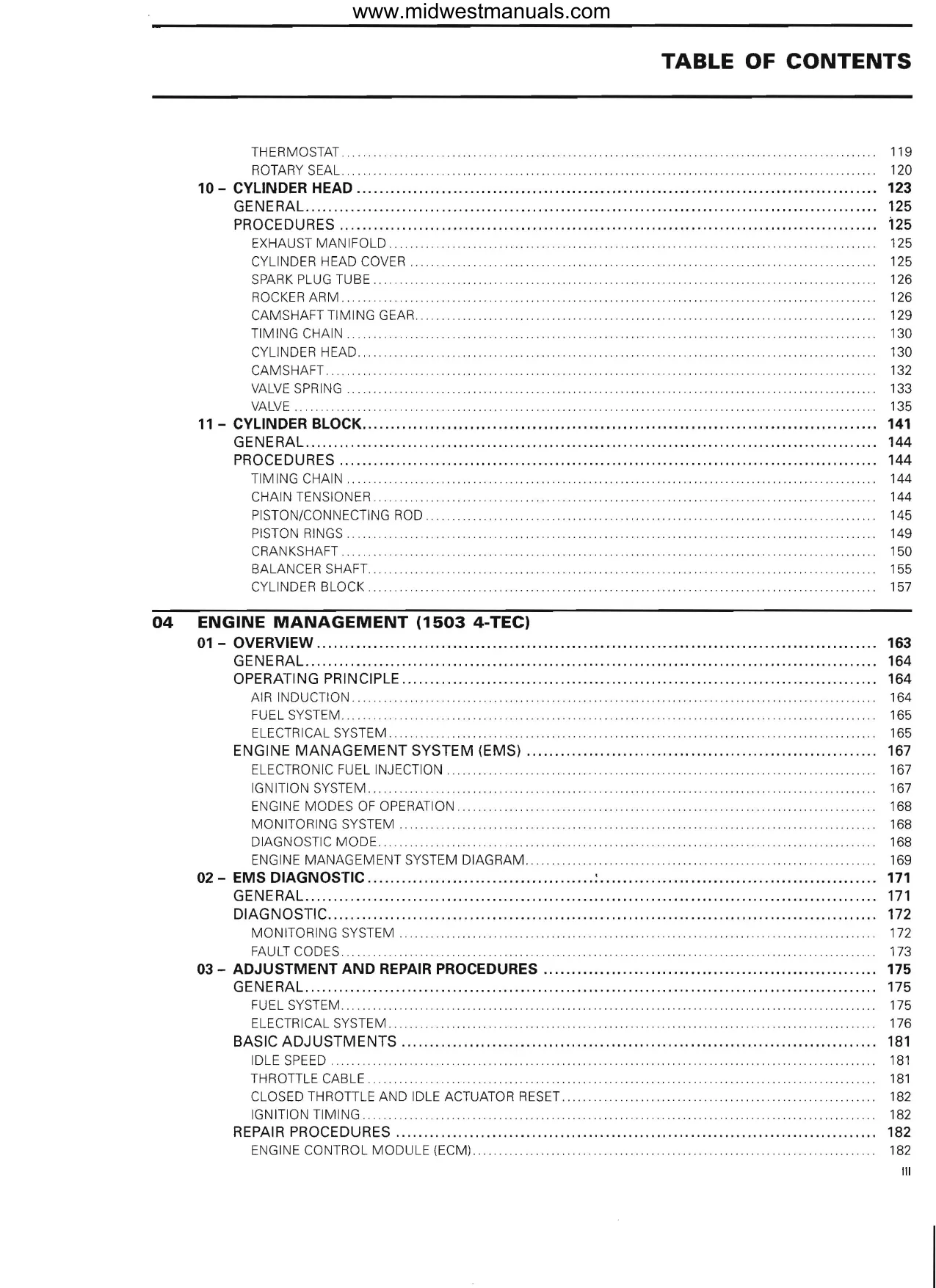 2007 Sea-Doo PWC Service Manual Preview image 4