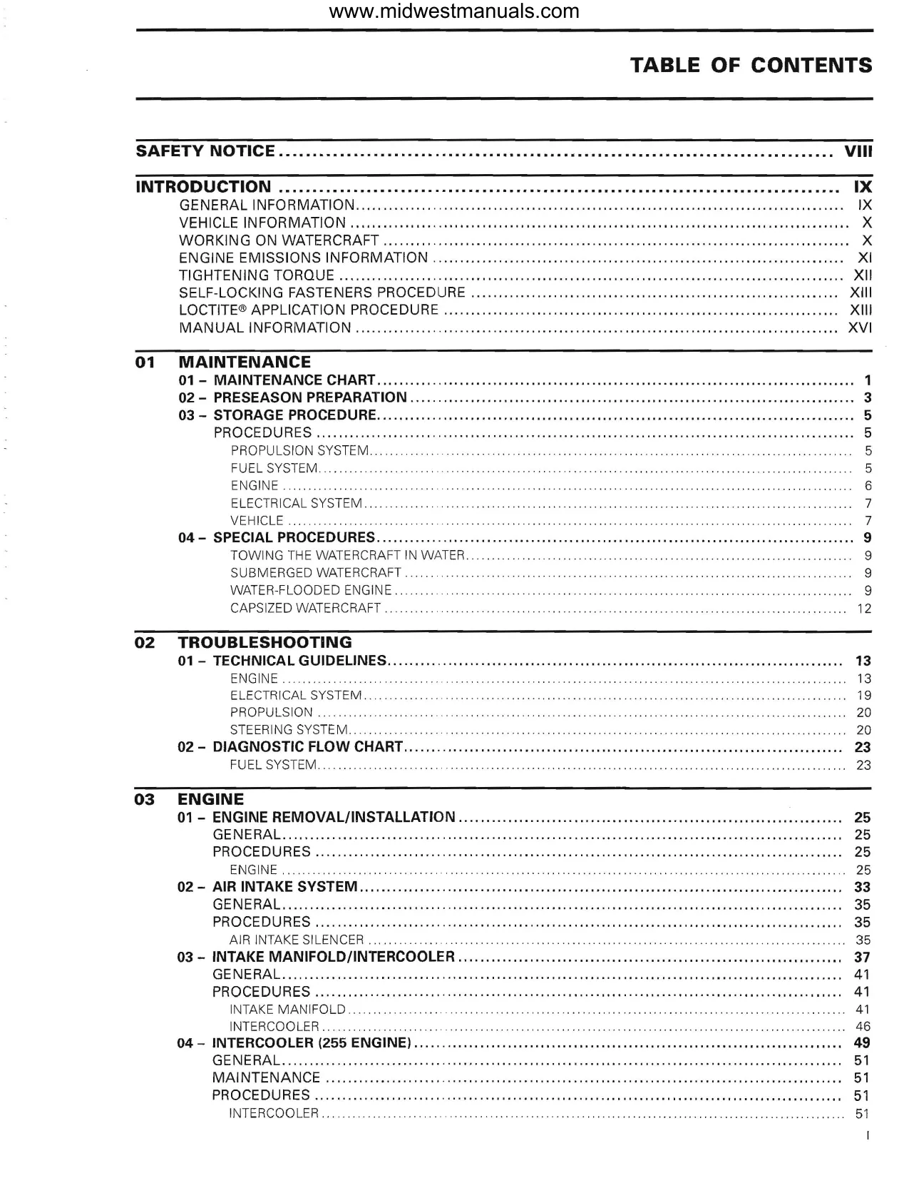 2008 Sea-Doo Watercraft Service Manual: Comprehensive Guide for Repair and Maintenance Preview image 2