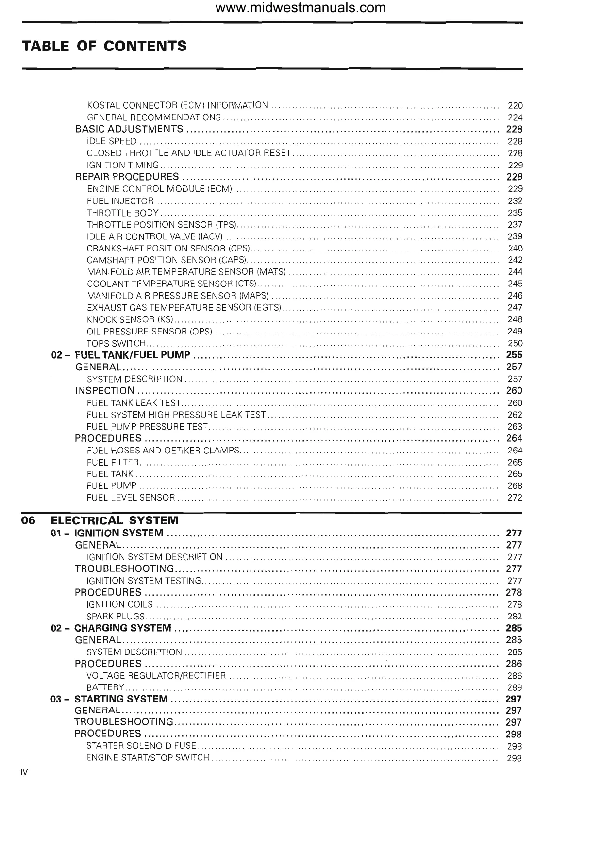 2009 Sea-Doo Personal Watercraft Service Manual (Full Line Except GTX LTD IS 255) Preview image 5