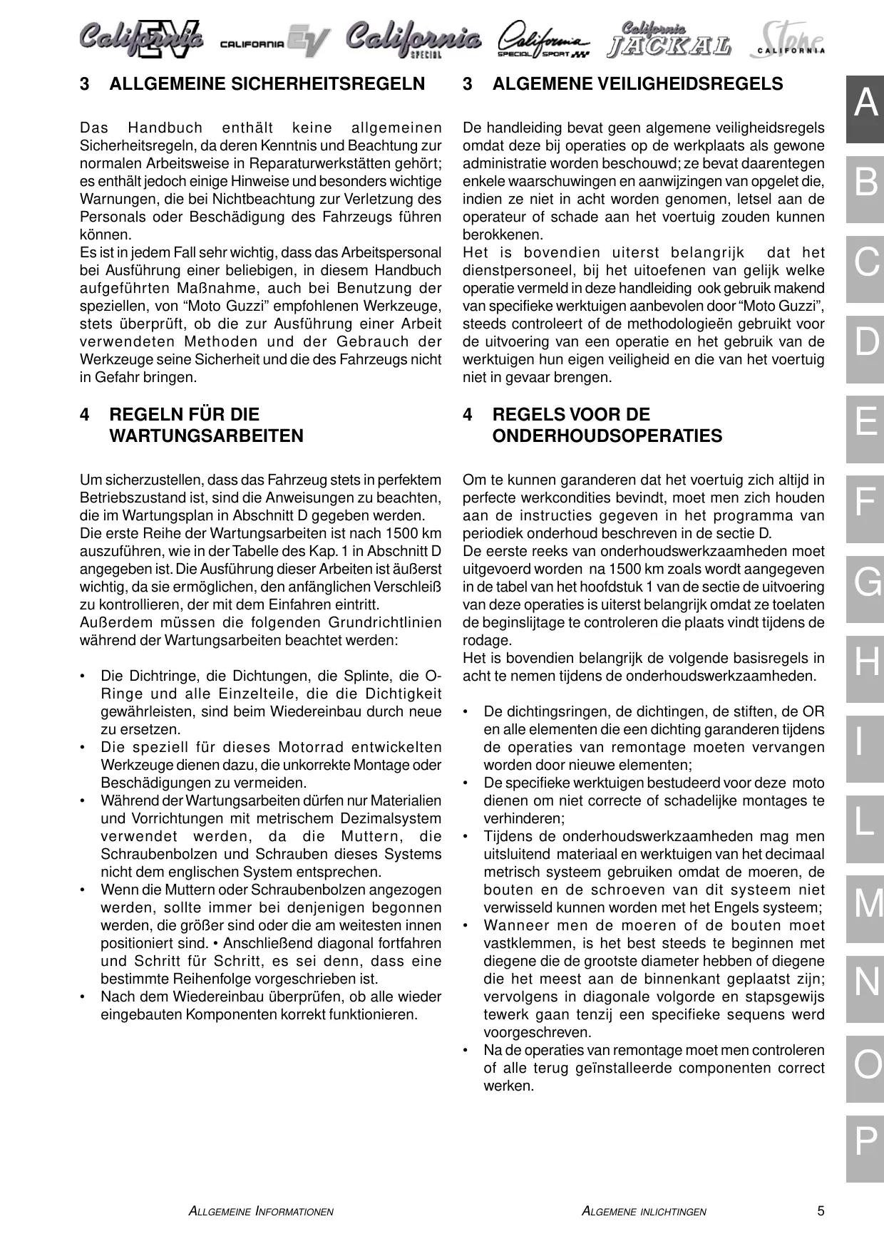 1993-2003 Moto Guzzi California repair manual Preview image 5