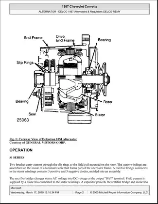 1983-1990 Chevrolet Corvette manual Preview image 2