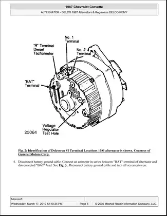 1983-1990 Chevrolet Corvette manual Preview image 5