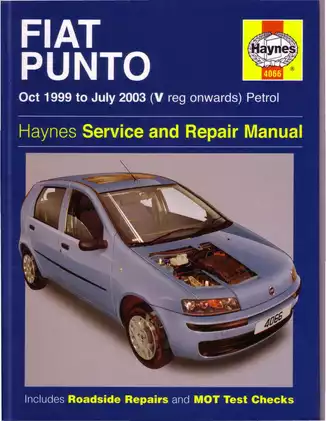 1999-2003 Fiat Punto service manual Preview image 1