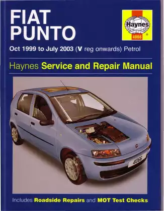 Fiat Punto Service and Repair Manual (1999-2003) - Comprehensive Guide