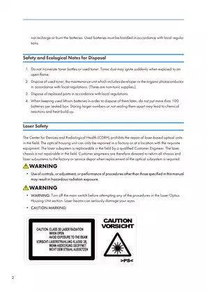 Ricoh Aficio MP C3500, Aficio MP C4500 service manual Preview image 3