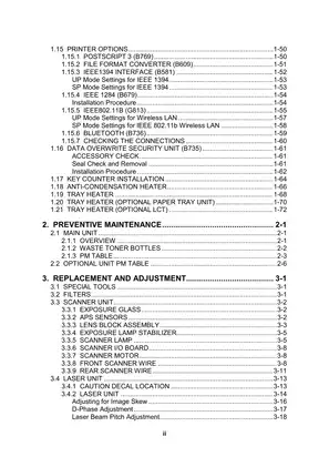Comprehensive Service Manual for Model TH-C1 - Troubleshooting and Maintenance Preview image 4