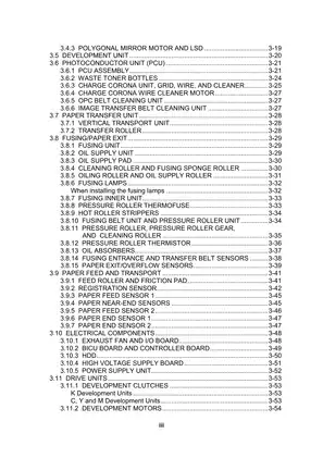 Comprehensive Service Manual for Model TH-C1 - Troubleshooting and Maintenance Preview image 5