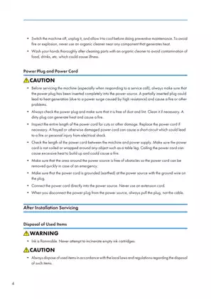 Ricoh Aficio GX 3000, GX 3050N, GX 5050N inkjet printer service manual Preview image 5