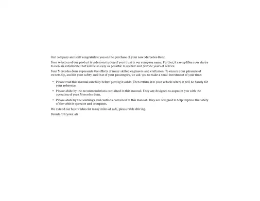 Mercedes-Benz E-Class Operator’s Manual - Unlock the Full Potential of Your Vehicle Preview image 3