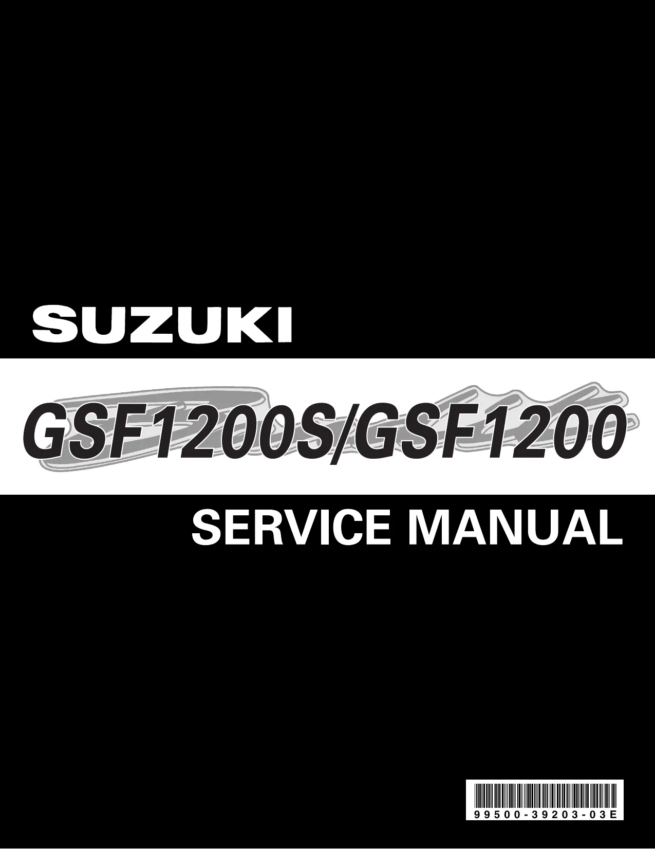 2001-2005 Suzuki GSF 1200 S Bandit service repair manual