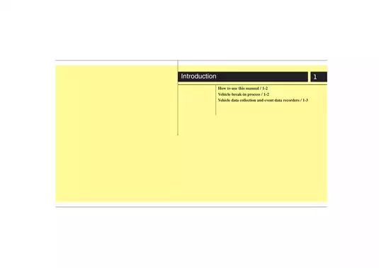 Kia Owners Manual (2007) - Complete Maintenance & Operation Guide Preview image 5