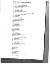 Pfaff Tiptronic 6270 Sewing Machine Instruction Manual (first edition) – preview page 3
