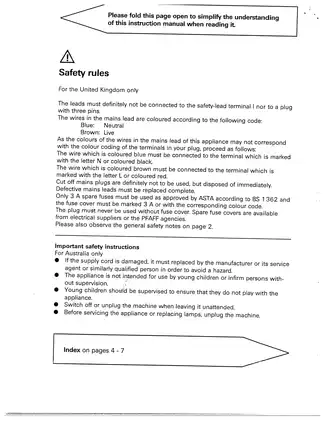 Pfaff tiptronic 2030, 2040 instruction manual Preview image 2