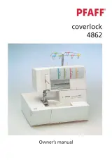 Pfaff Coverlock 4862 Sewing Machine Owner's Manual (P/N 29-629-993-85/000B – preview page 1