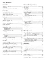 2009 PFAFF Coverlock 3.0 Sewing Machine Owner's Manual (P/N 413 19 68-26B) – preview page 3