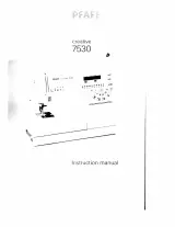 Pfaff Creative 7530 Sewing Machine Service & Repair Manual (P/N C4256-90954) – preview page 7