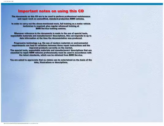 BMW Repair Manual - Comprehensive Guide for Professional Vehicle Maintenance Preview image 2